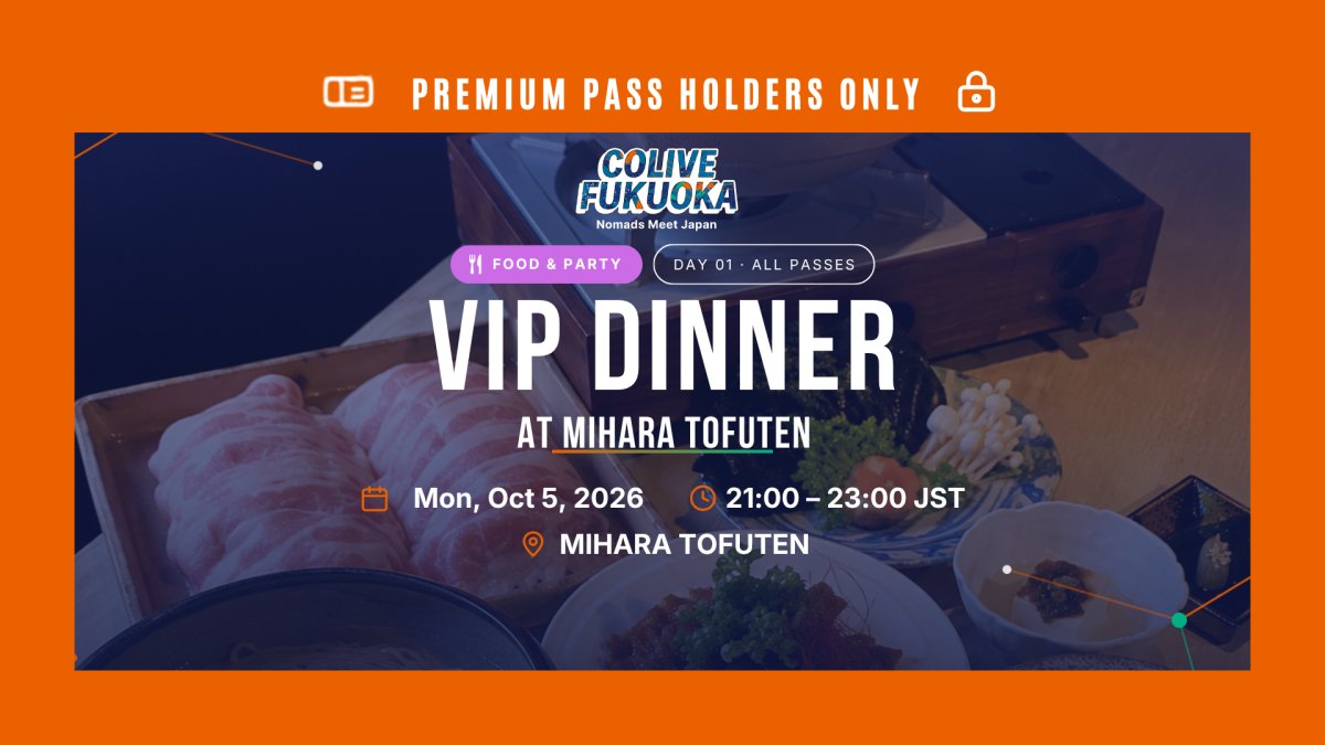 VIP DINNER At Mihara Tofuten